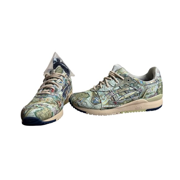 🌍 Atmos x ASICS Gel Lyte 3 OG 'Aged Map' 🌟 Sz W6.5 & W7.5 (1201A856-300) 👟 Ships - Picture 7 of 15